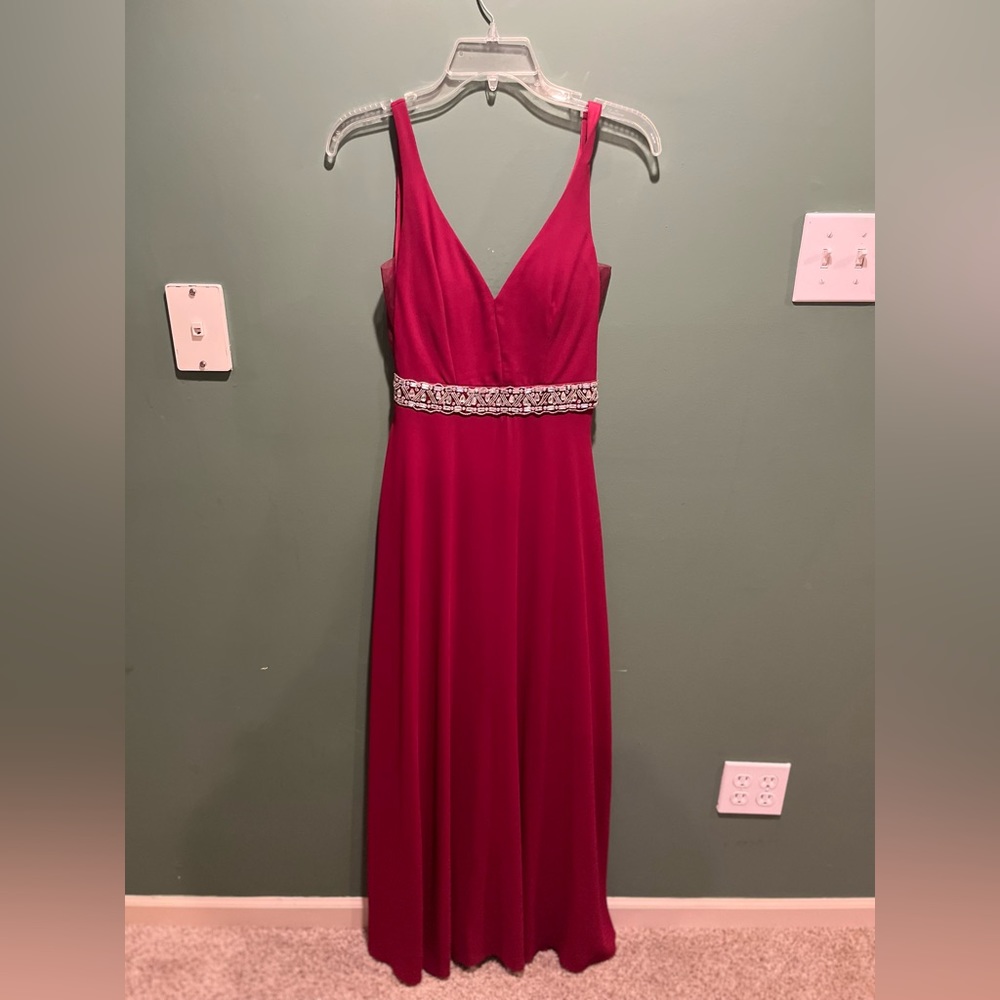 Red dress